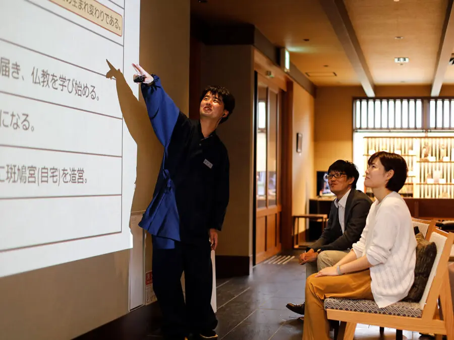 【和空法隆寺オリジナルトークショー】奈良の歴史や文化を学べるトークショーを開催。